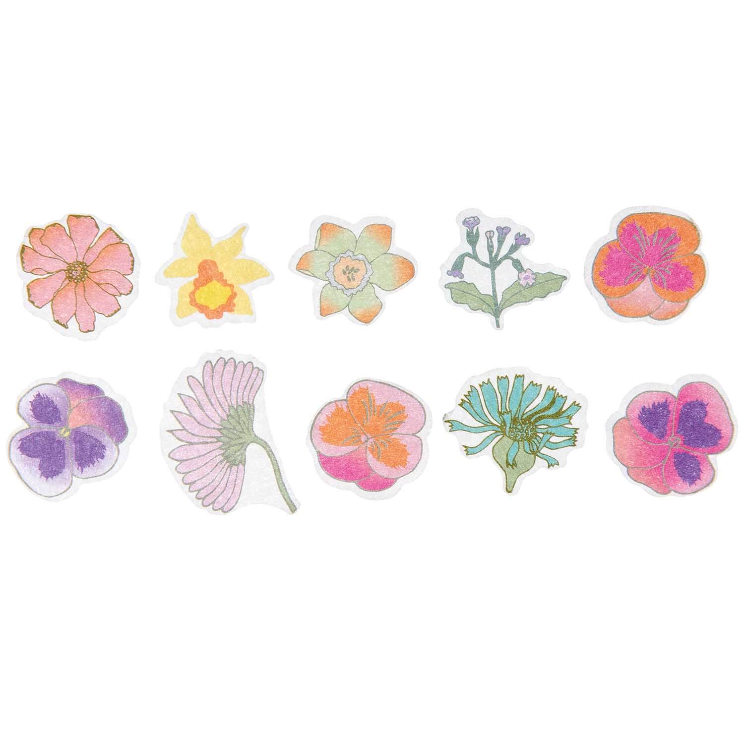 Paper Poetry Washi Sticker Futschikato Blumen