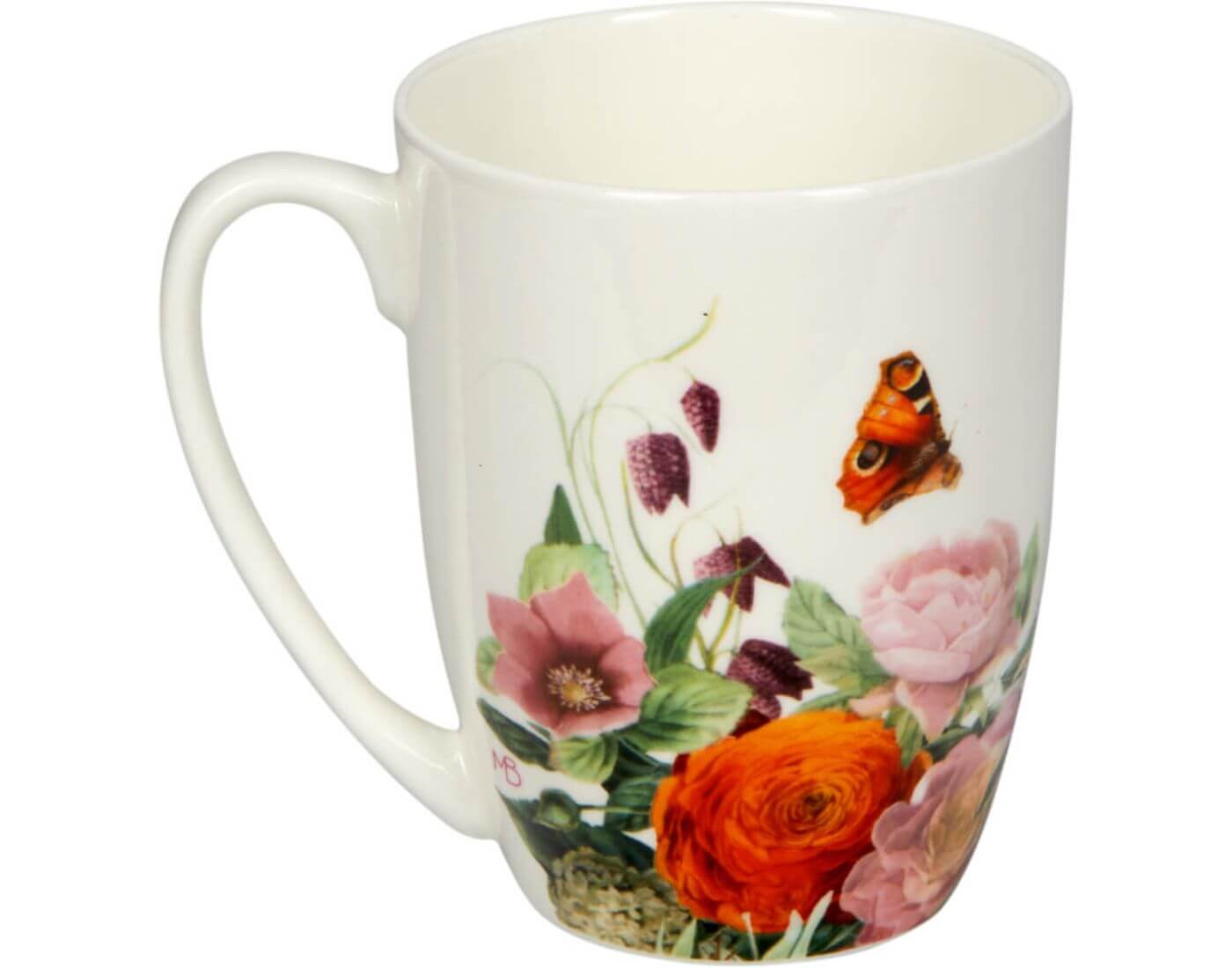 Porzellan-Tasse Blütenzauber - M. Bastin