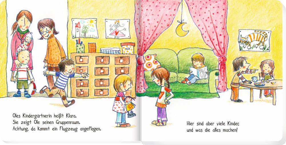 Endlich im Kindergarten