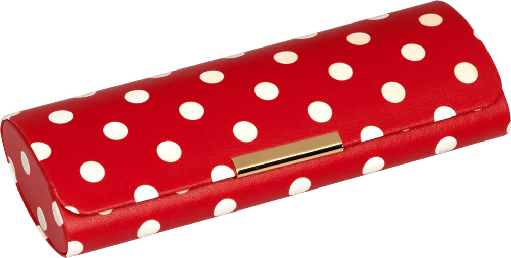 4029753219381-1 Brillenetui mit Putztuch - Fröhliche Tupfen