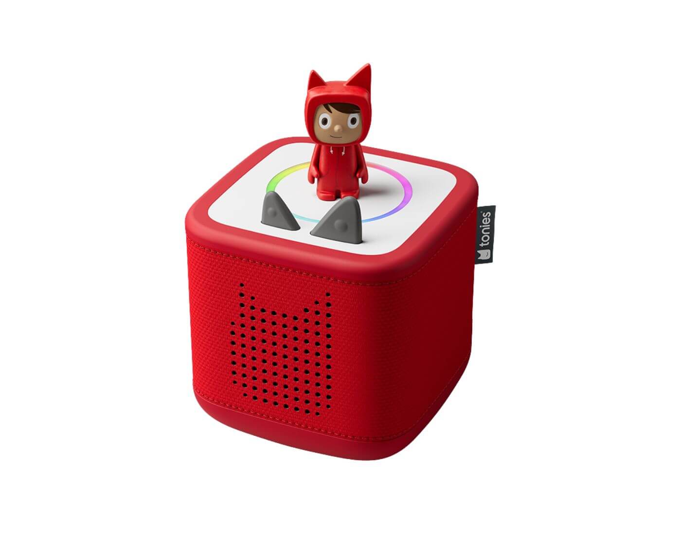 tonies® Toniebox 2 Starter Set Rot mit Kreativ-Tonie Rot