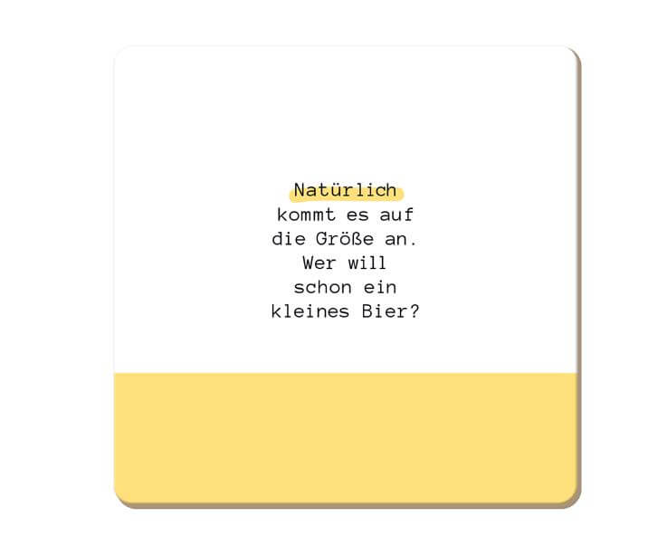 Korkuntersetzer Natürlich