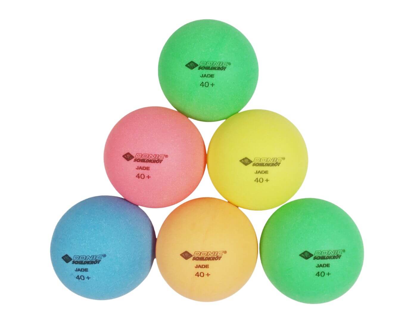 schildkroet-tischtennis-bunt-2 Tischtennisball Colour Popps, 6 farbige Bälle in Poly 40+ Qualität