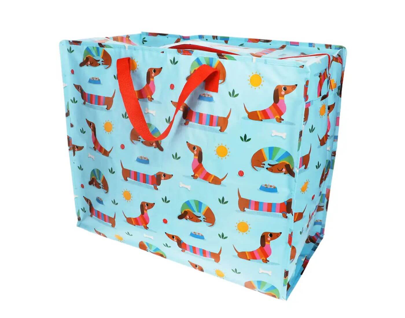 XXL-Tasche Dackel / Sommer