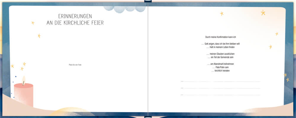 Eintragalbum Meine Konfirmation