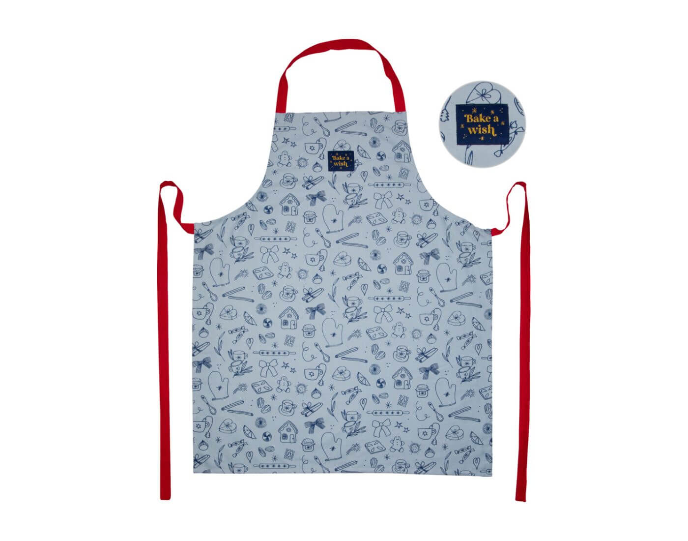 Schürze Bake a wish - Make a wish (Weihnachten)