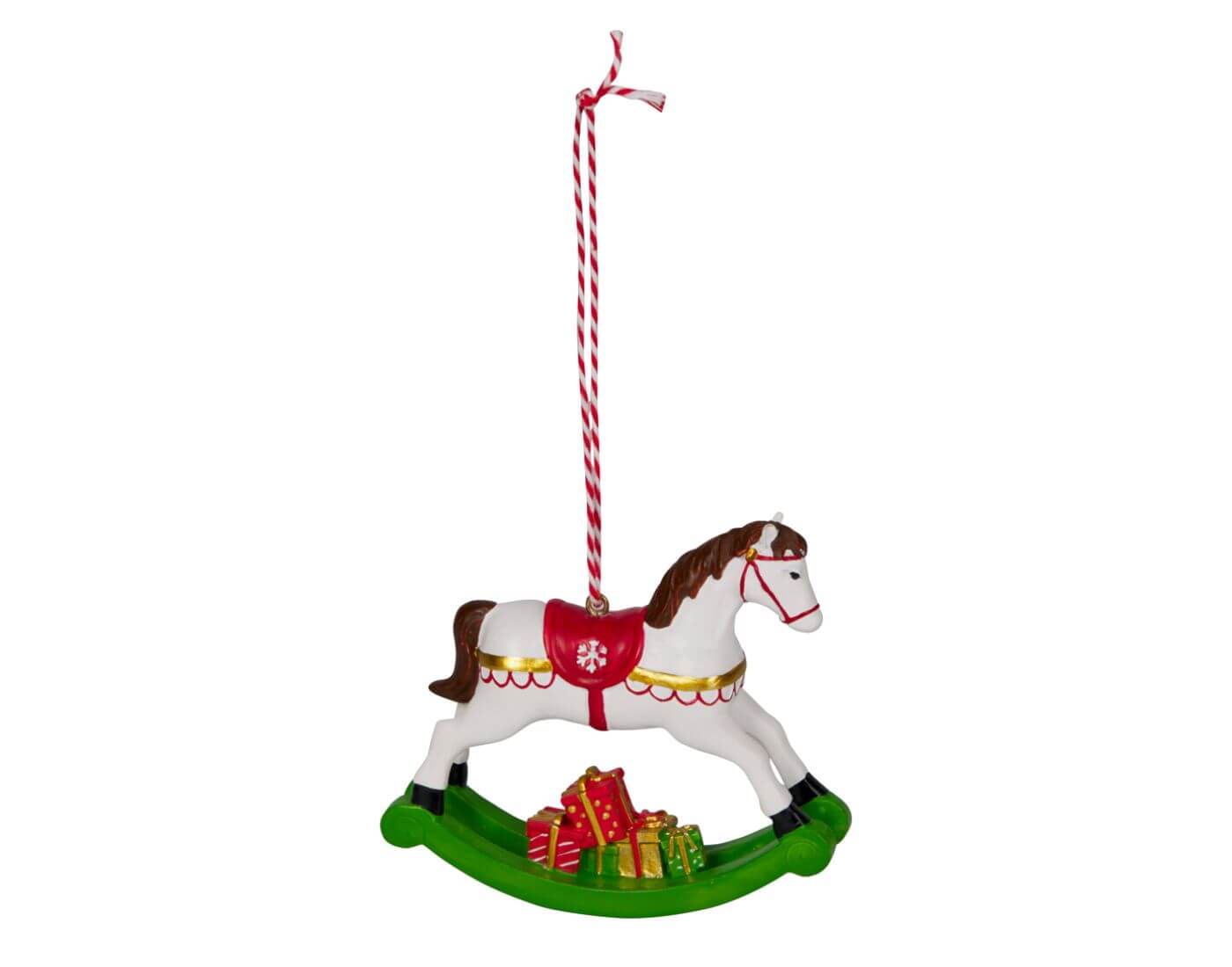 Schaukelpferd-Anhänger - Dekorative Weihnachten