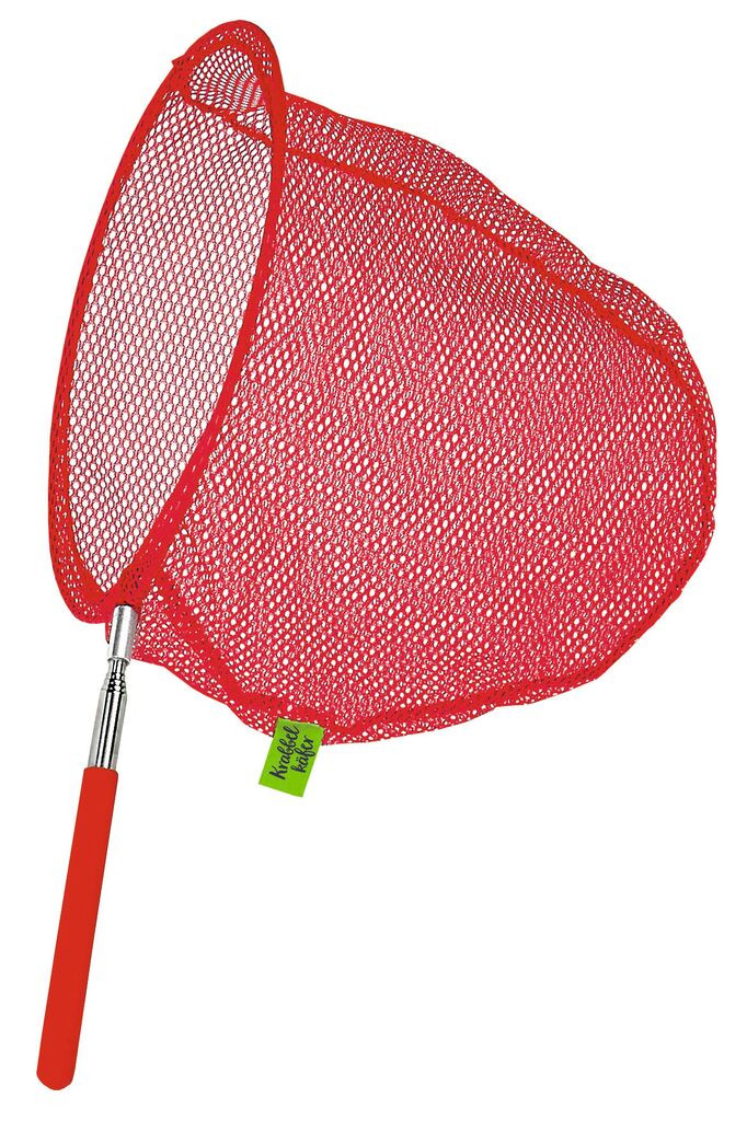 Krabbelkäfer Fangnetz mit Teleskopstiel (versch. Farben) - Kescher