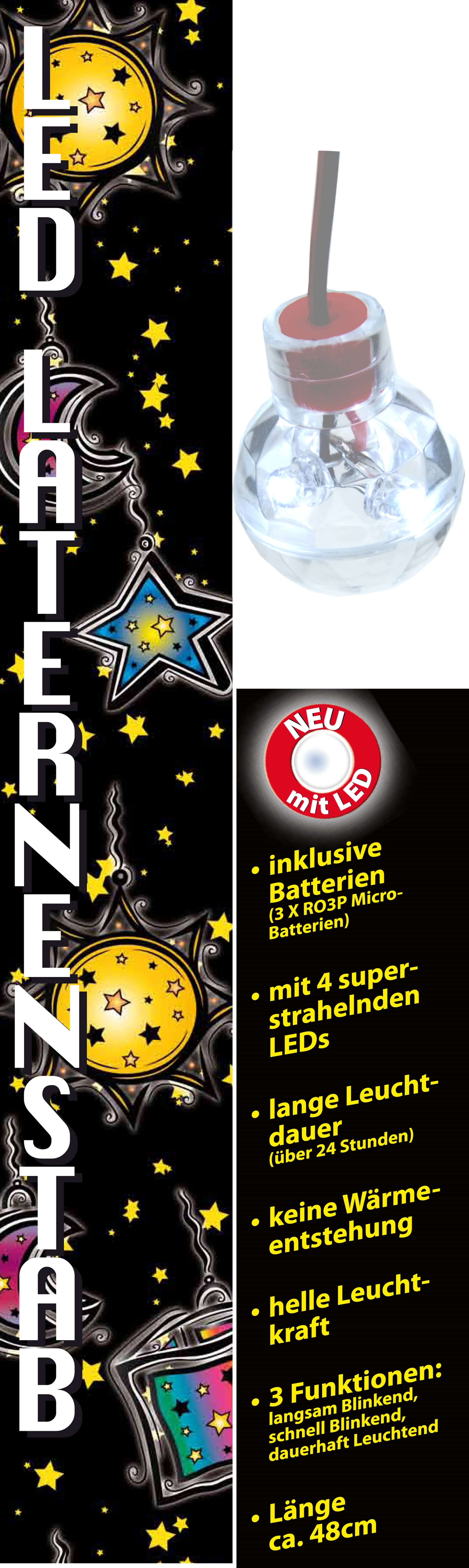 Laternenstab LED