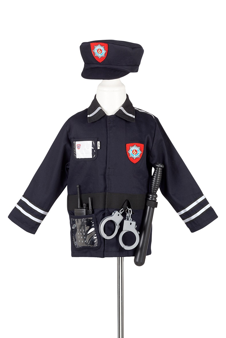 Polizist, 5 teiliges Set, 4-7 Jahre