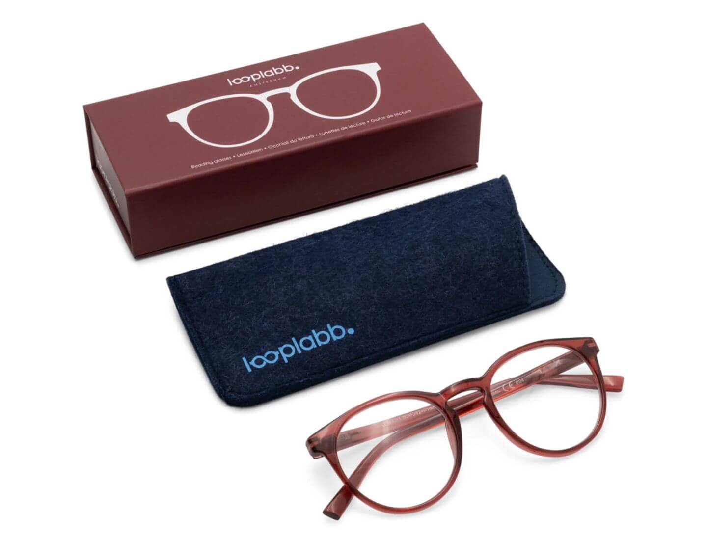 Lesebrille PAPILLON - Cherry +1.0