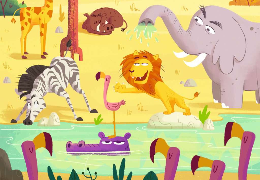 05594_3 Safari-Zeit - Puzzle & Play