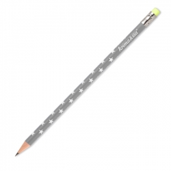 Bleistift Sterne Grau