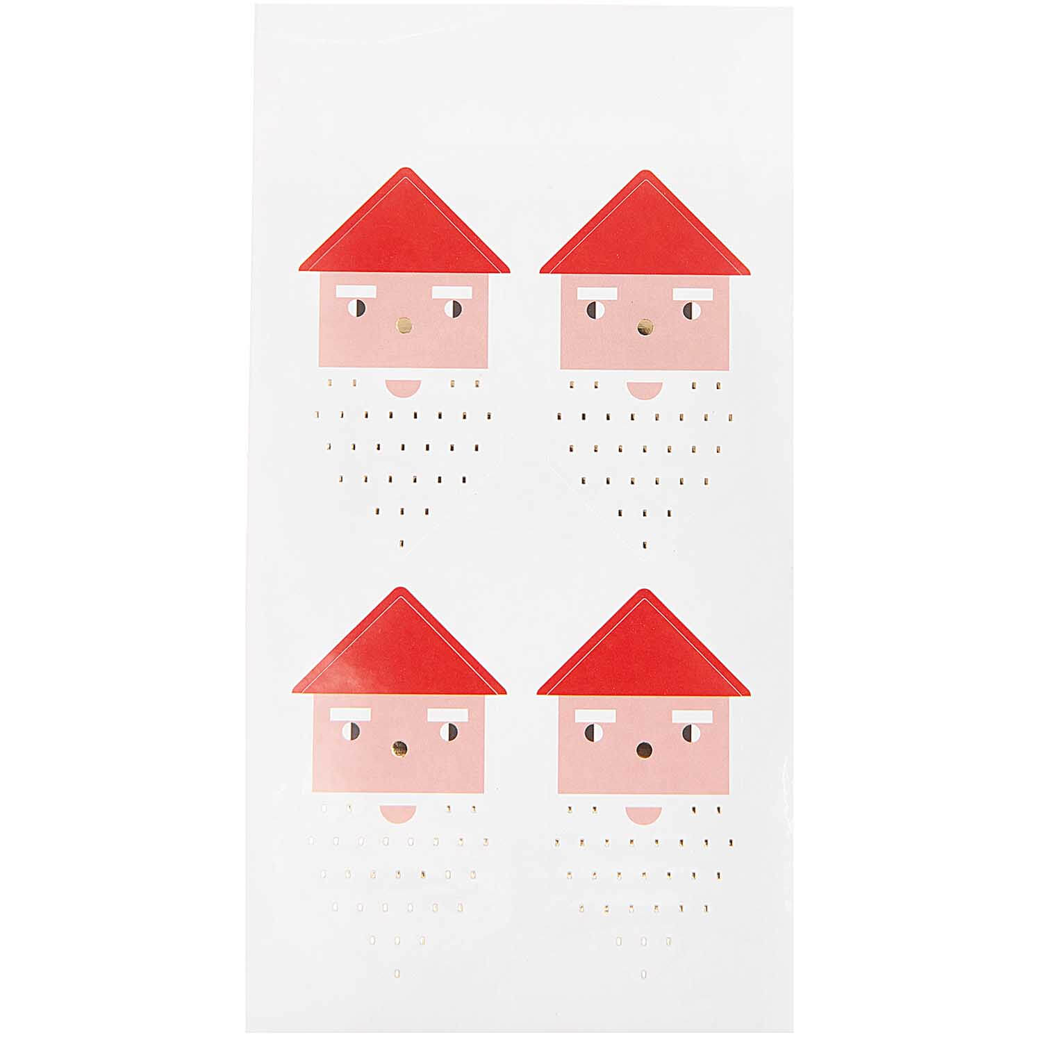 300172_3-1 STICKER WEIHNACHTSFIGUREN 4 BLATT PAPER POETRY