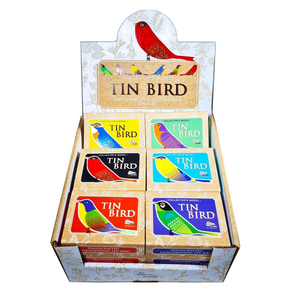 Metall - Deko Vogel, klein