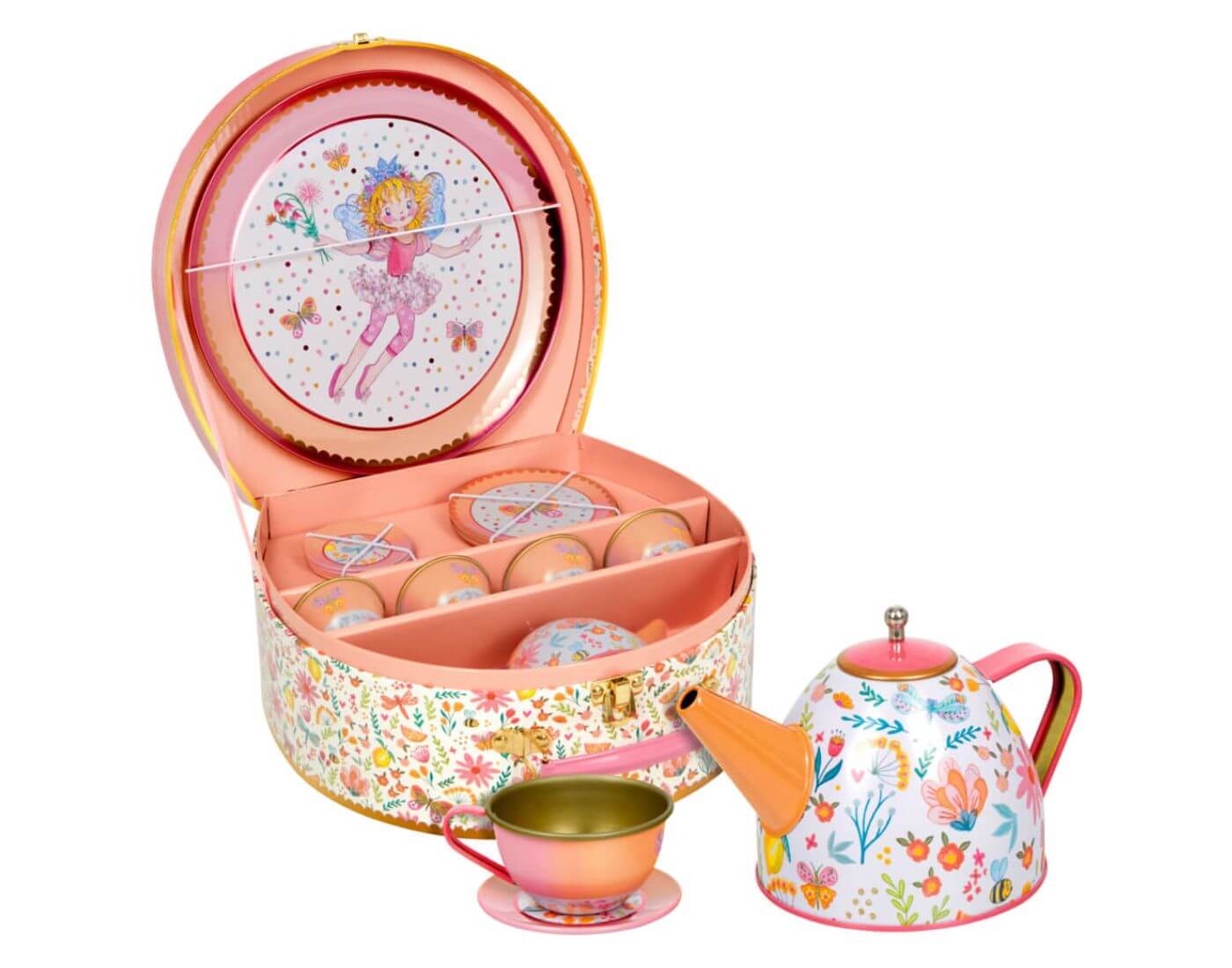 Spielgeschirr - Prinzessin Lillifee (aus Metall)