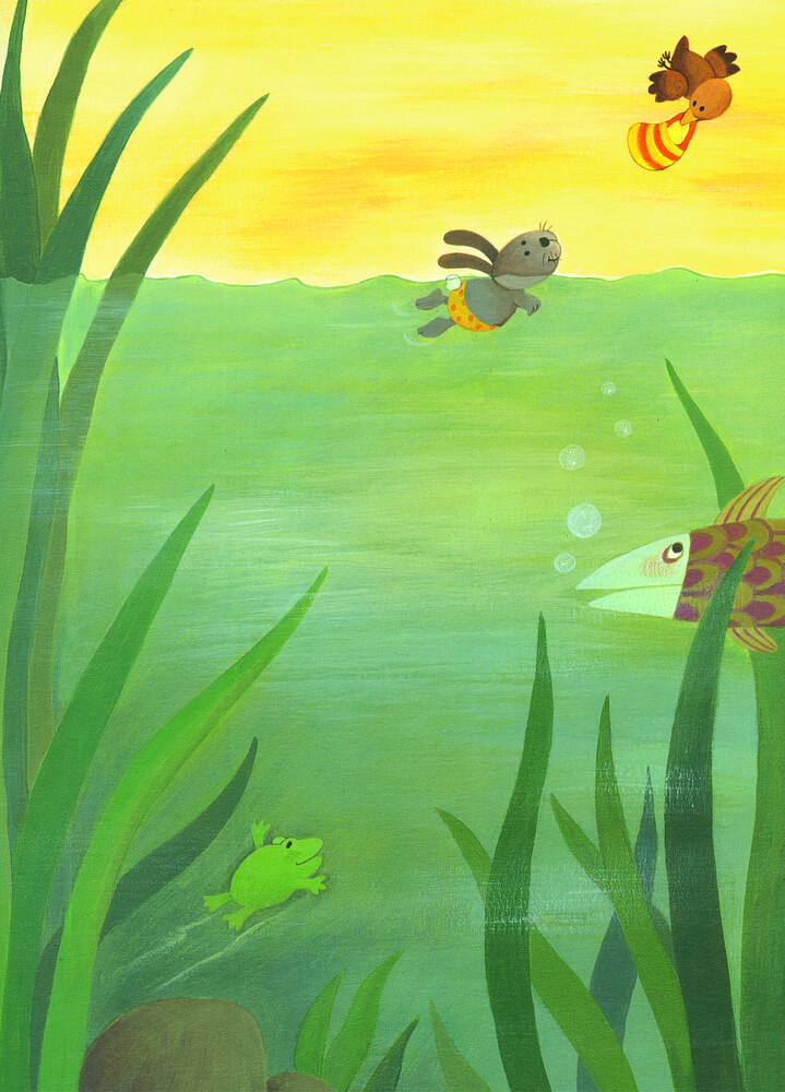 Gerda Wagener & Marie-José Sacré (Illustrator): Der klitzekleine Hase und der Fuchs