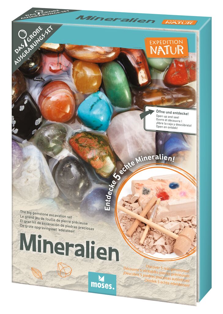 9834 Expedition Natur - Das große Mineralien-Ausgrabungs-Set