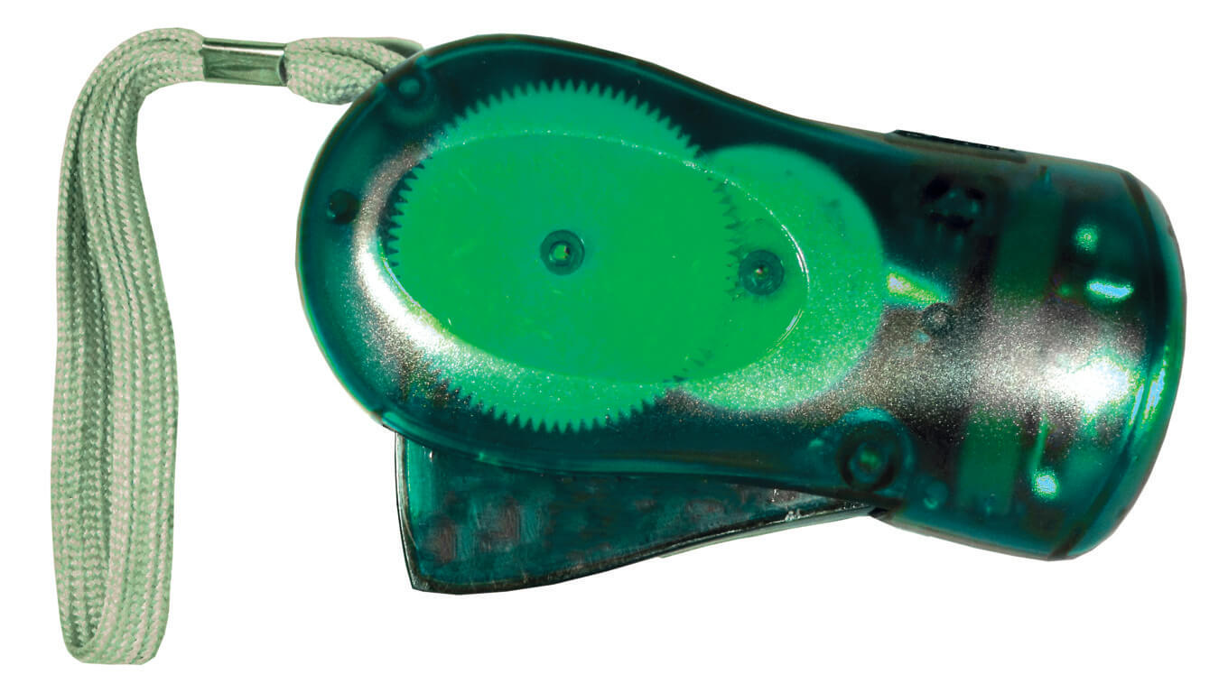 Entdecker-Taschenlampe mit Dynamo