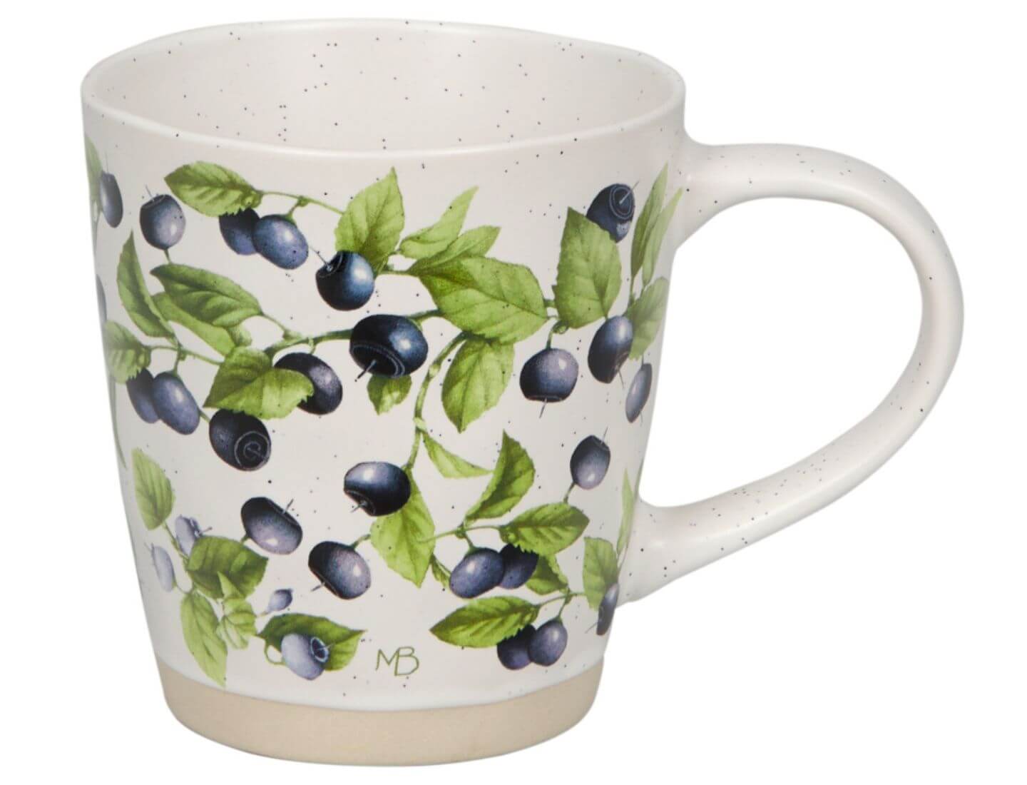 Porzellan-Tasse (Heidelbeere) Cottage Garden - M. Bastin