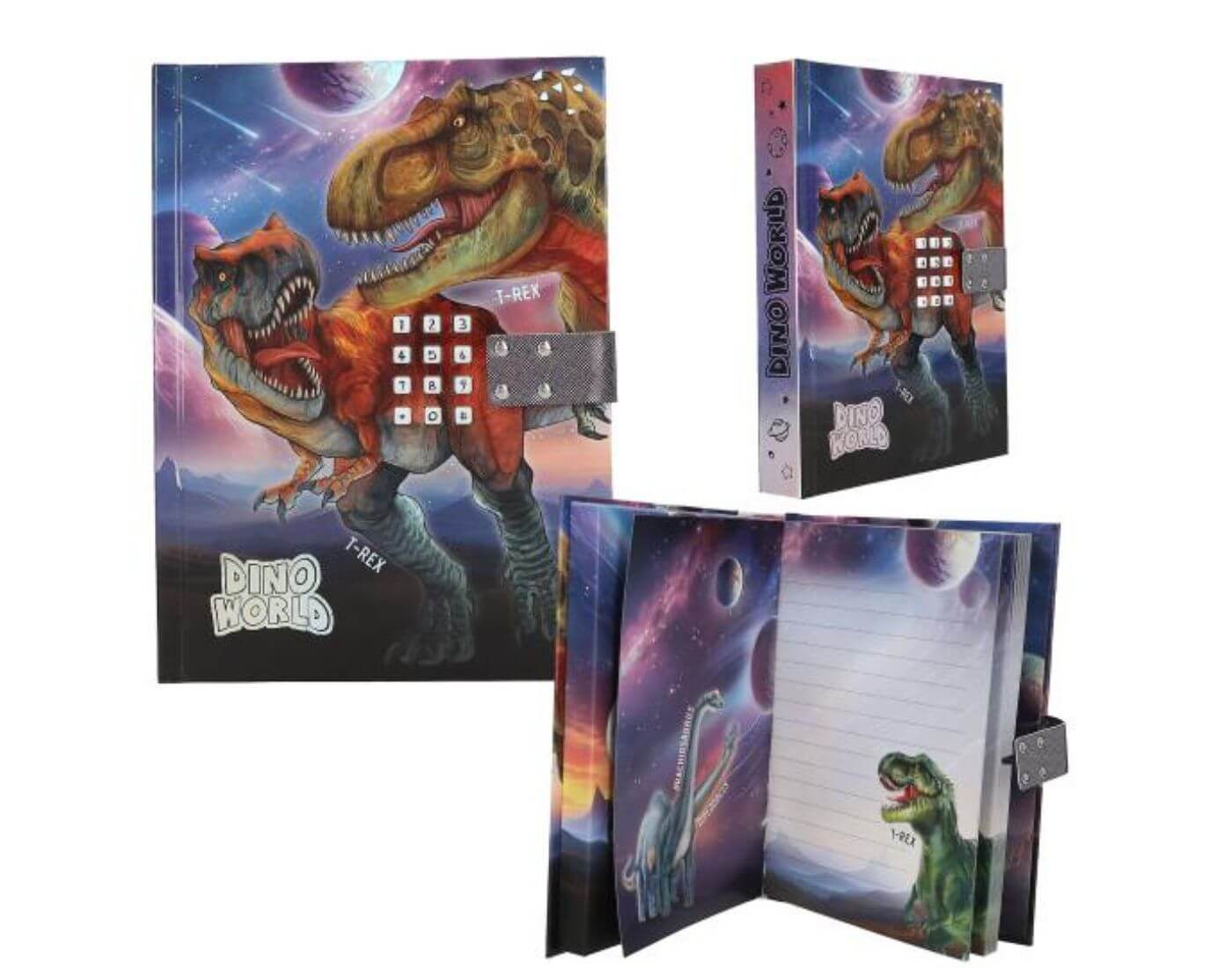 Dino World Geheimcode Tagebuch mit Sound