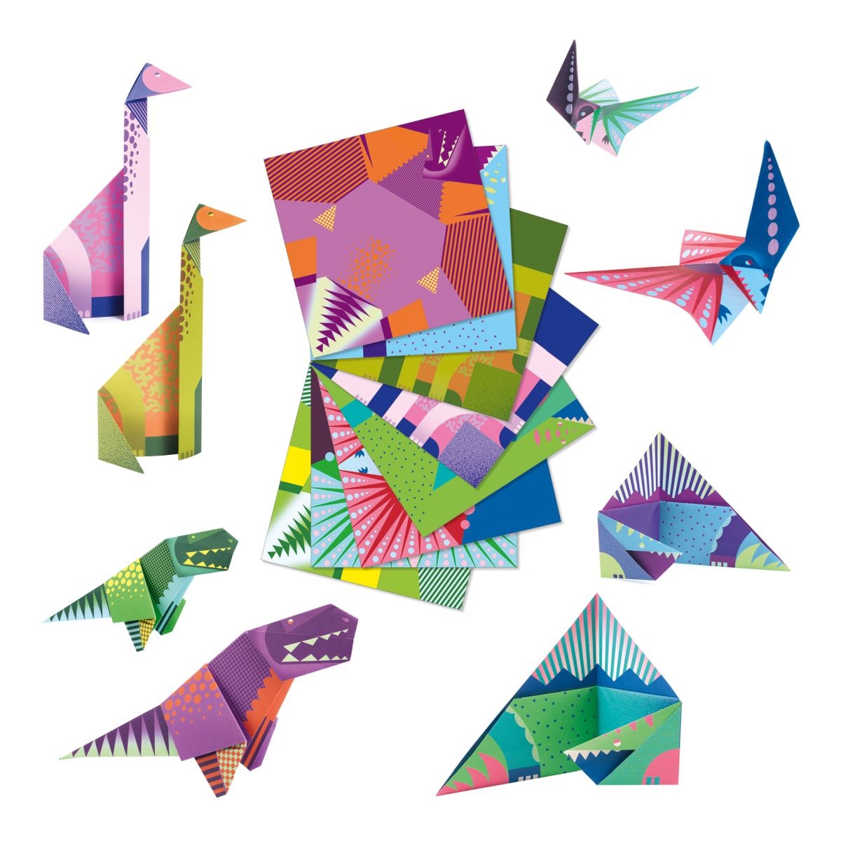 Origami Dinosaurier