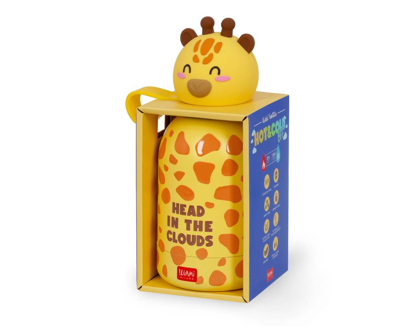 Thermosflasche für Kinder - Hot&Cold BFF - Giraffe