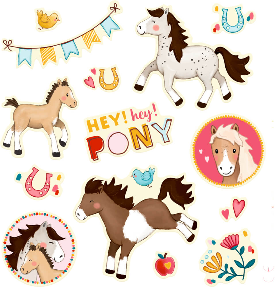 4029753213310_1 Sticker - Mein kleiner Ponyhof