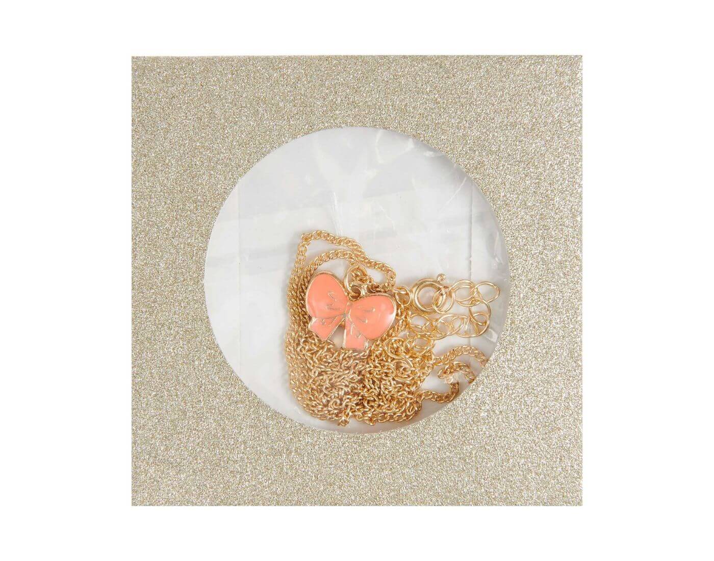 rico-kette-schleife-hellrot-1-1 Kette mit Anhänger Schleife, neon-rot