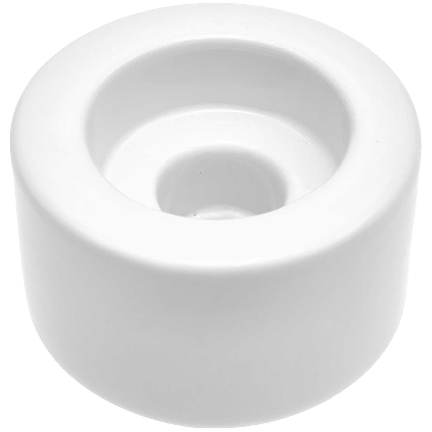 700023_3 Keramik-Kerzenhalter multifunktional weiß, Kerzenständer