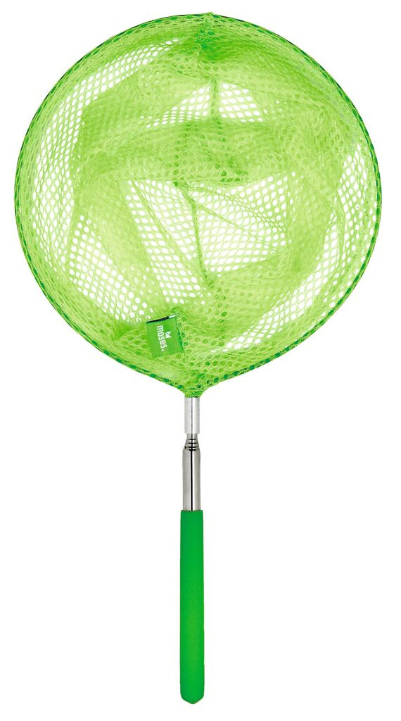 Krabbelkäfer Fangnetz mit Teleskopstiel (versch. Farben) - Kescher