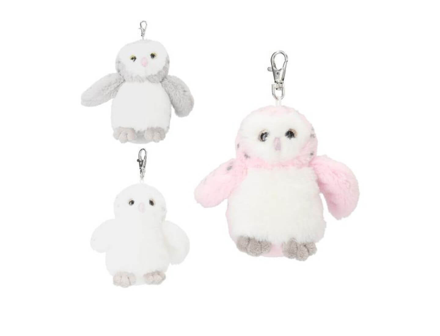 SNUKIS Plüschanhänger Eule (einzeln)