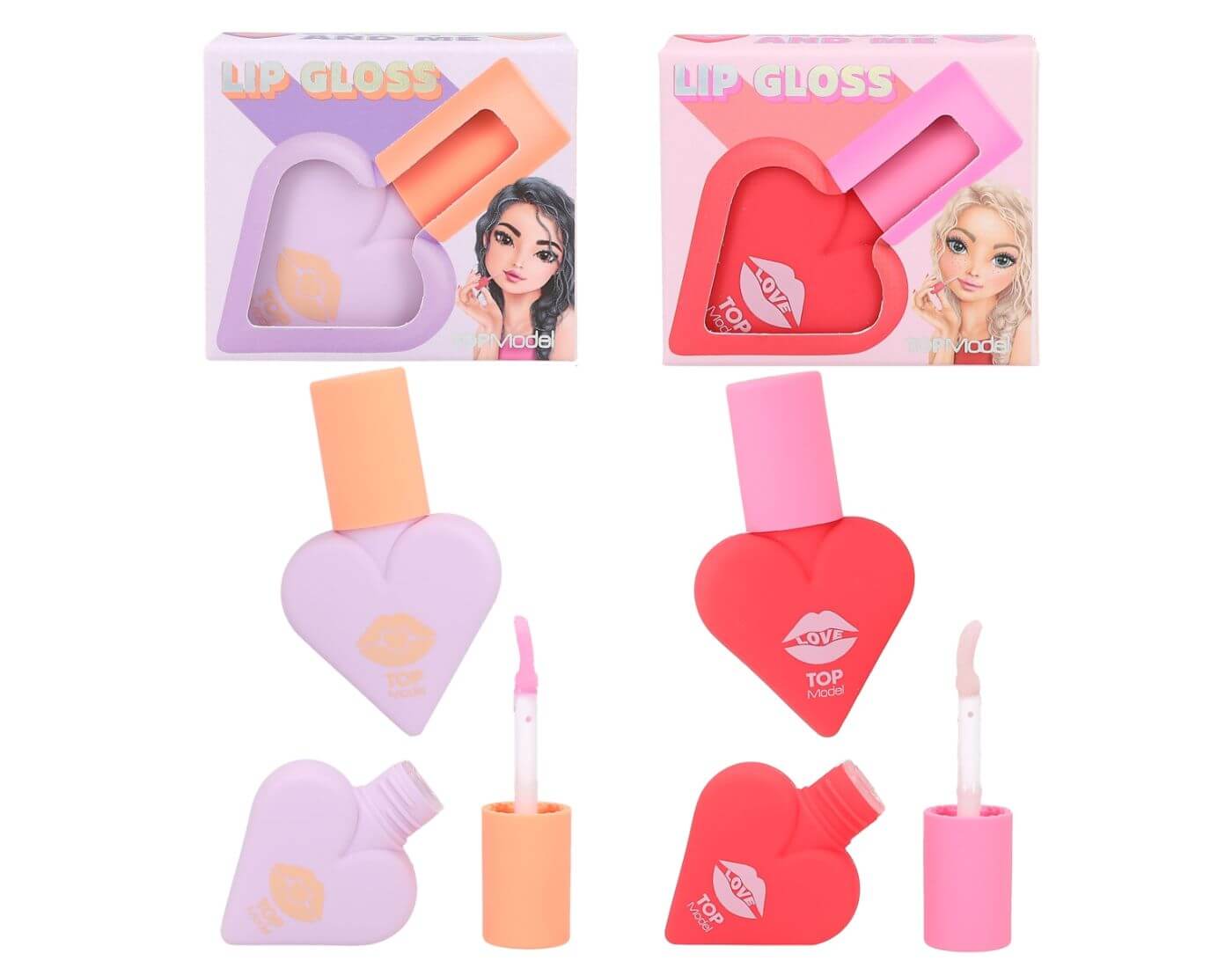 TOPModel Lipgloss Sweet Heart BEAUTY and ME, sort.