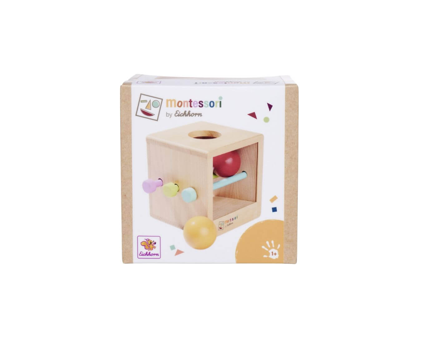 Montessori Box mit Kugeln