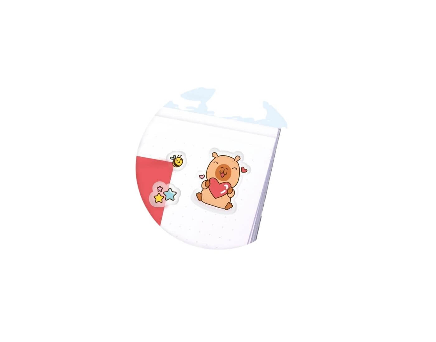 Capybara Sticker-Set (einzeln) Capybara Sticker-Set (einzeln)