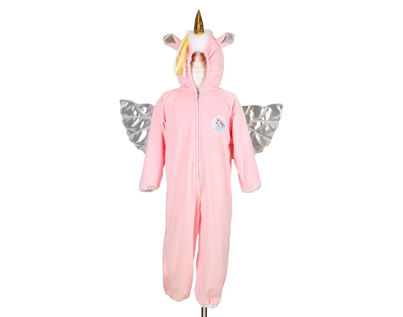 Einhorn Jumpsuit, pink, 3-4 Jahre / 98-104 cm