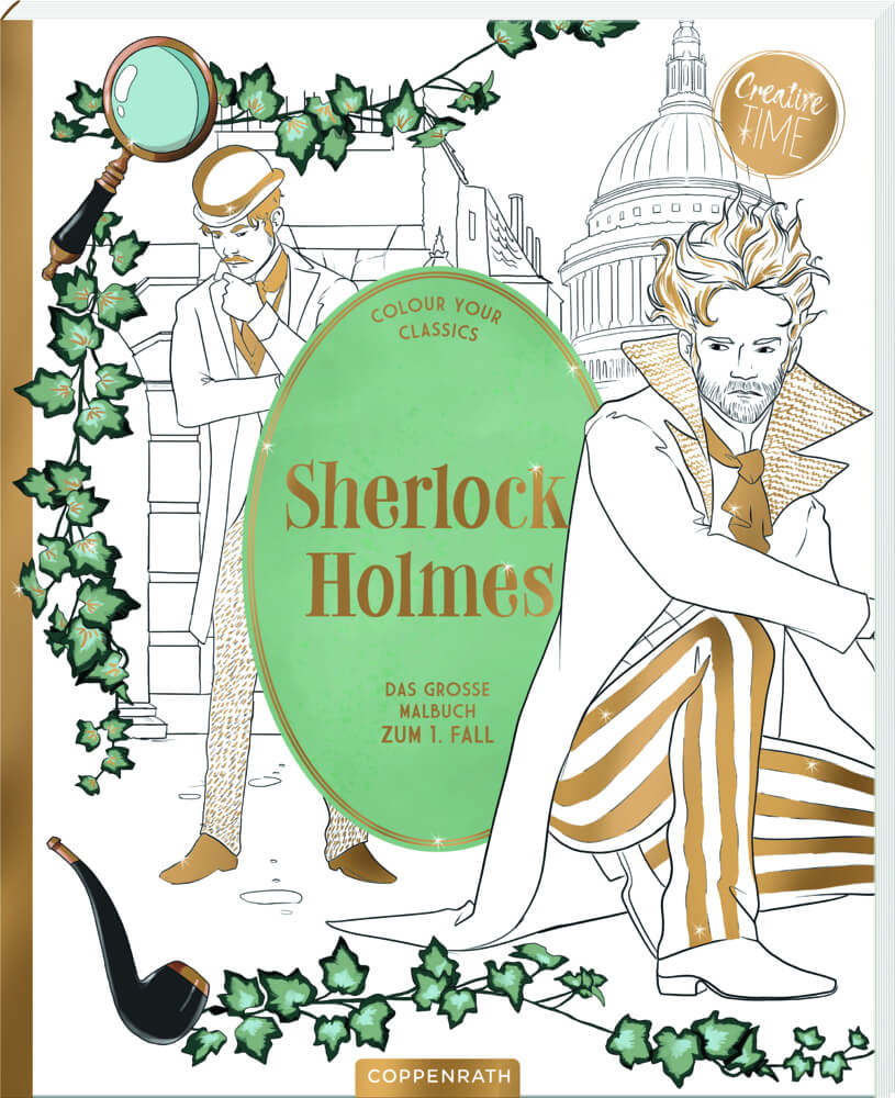 Sherlock Holmes - Das große Malbuch zum 1.Fall (Creative Time)