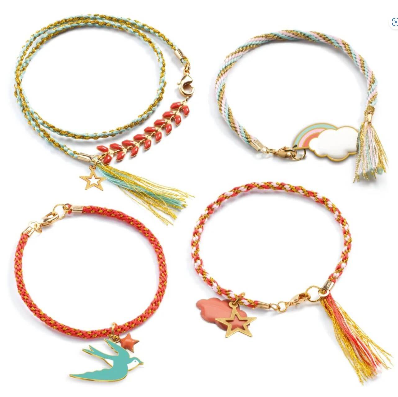a3 Schmuck basteln Celeste - Armbänder