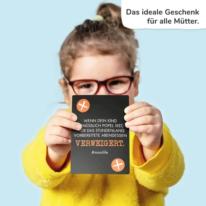 Ehrliche Meilensteine - MOMLIFE - Meilensteinkarten für Mütter