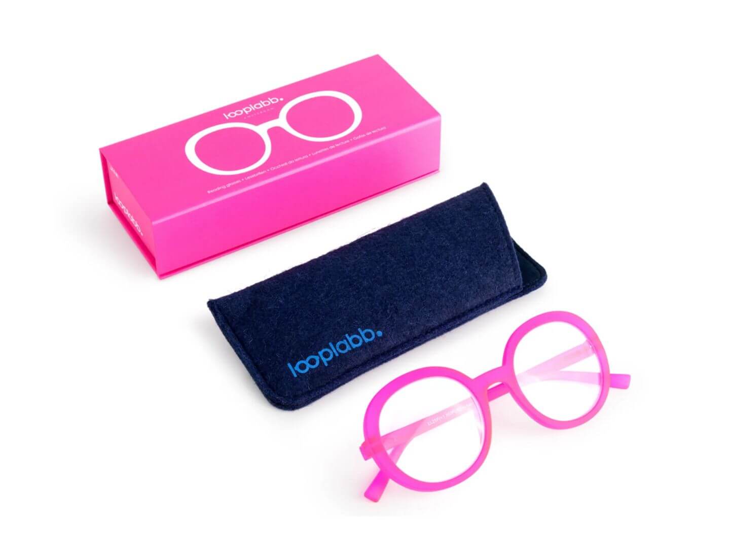 Lesebrille JANE - Neon Pink +1.0