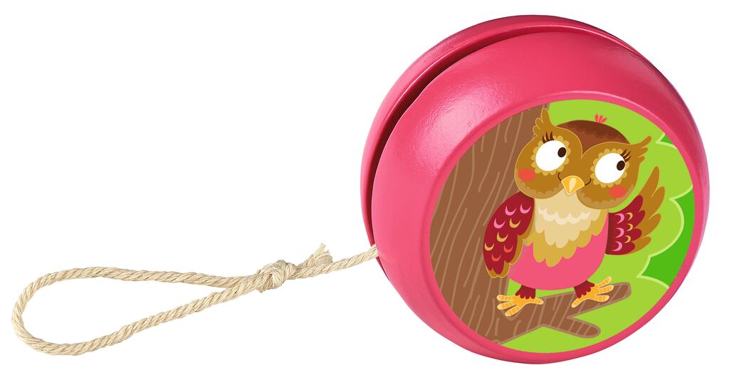 16130_rosa Krabbelkäfer Holzjojo (versch. Motive)