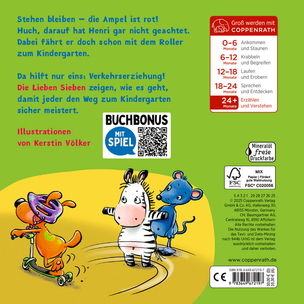 Laufrad, Helm & Zebrastreifen - D. Lieben Sieben (BuchBONUS) Laufrad, Helm & Zebrastreifen - D. Lieben Sieben (BuchBONUS)