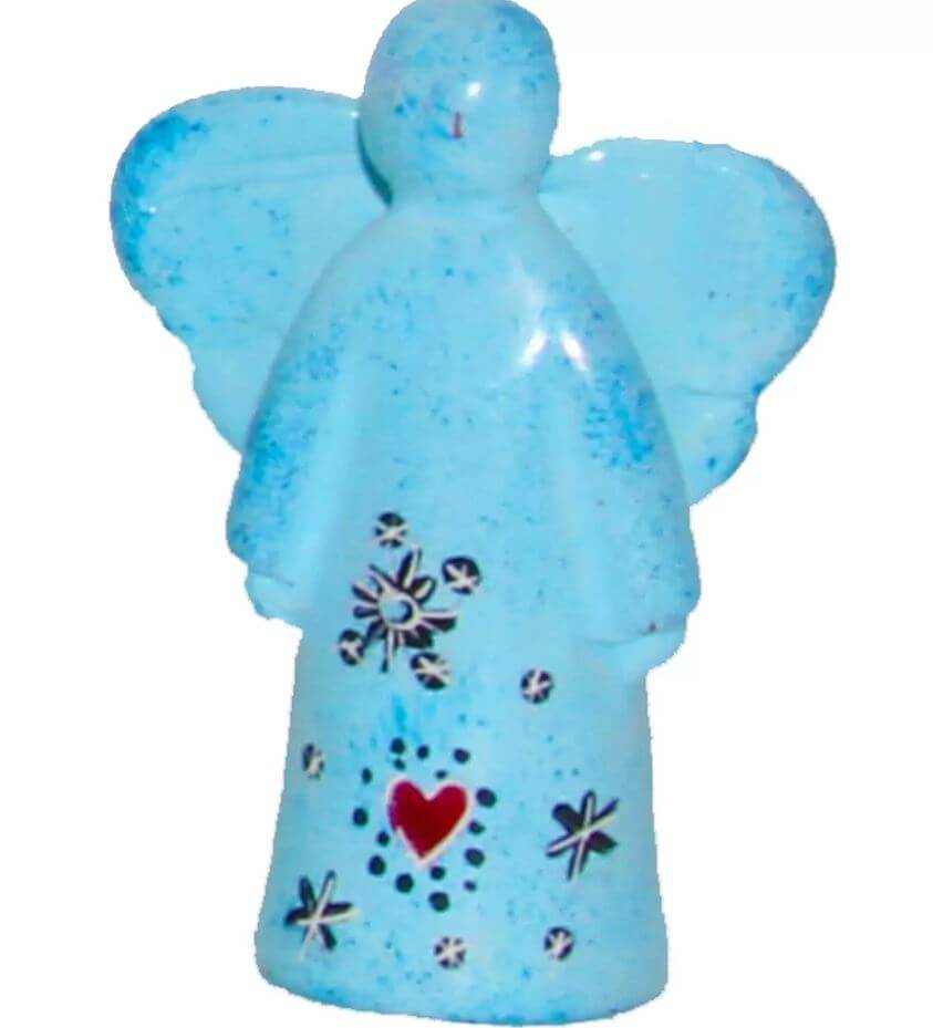 Engel aus Speckstein einzeln