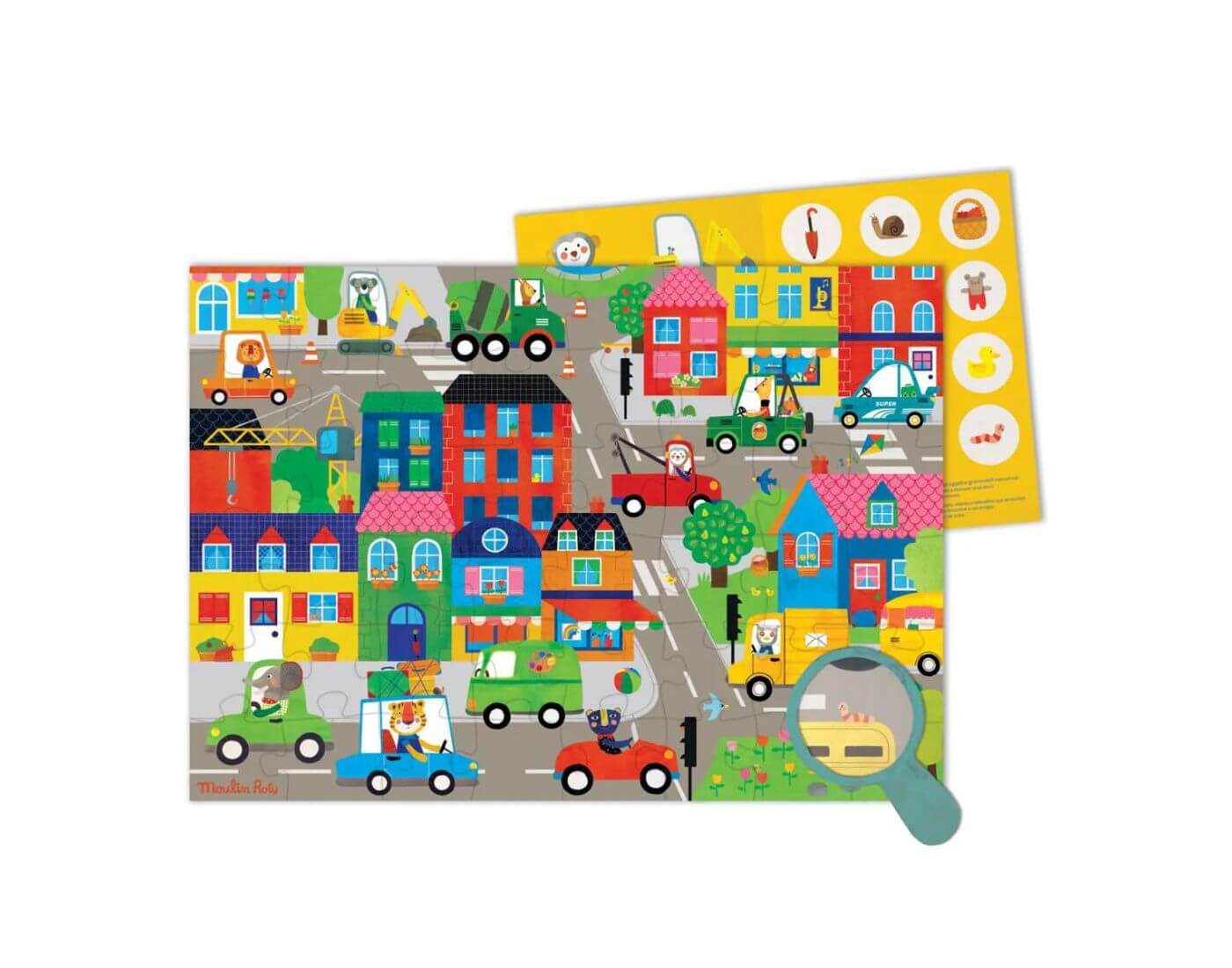 Puzzle In der Stadt! (48 Teile)