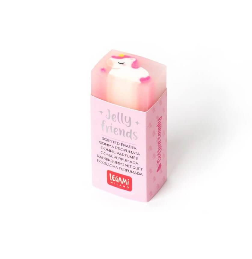 Radiergummi mit Duft - Jelly Friends Einhorn