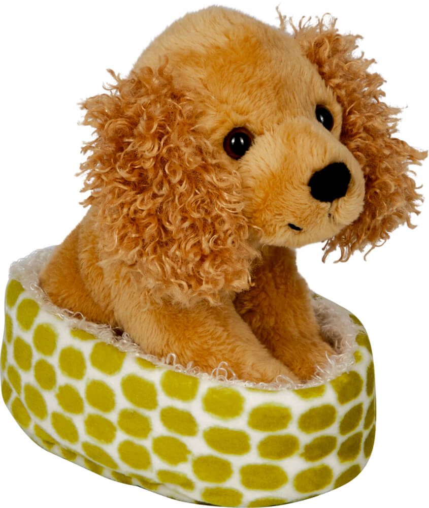 Cocker Spaniel Chip im Korb - Lustige Tierparade