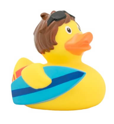 Badeente Surfer Boy