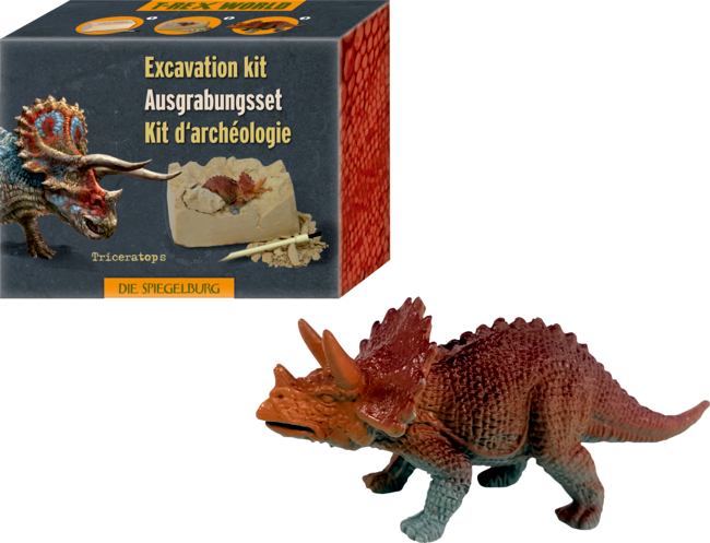 4029753169532_2 Mini-Ausgrabungsset Dino-Figur T-Rex World (einzeln)