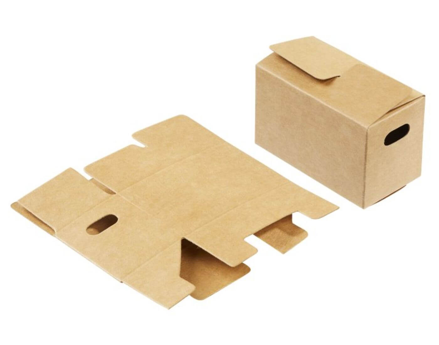 hobbyfun-wichtel-kartons-1 Miniatur Umzugs-Kartons, braun, 3 Stück - Wichtel- und Puppenstube