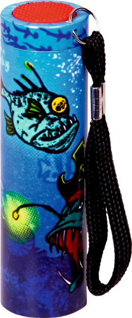 Kleine Taschenlampe (mit 9 LEDs) Capt'n Sharky (einzeln)